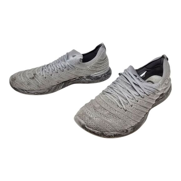 APL Athletic Propulsion Labs Gray Techloom Wave Mens Running Sneakers Size 13 - Picture 5 of 15